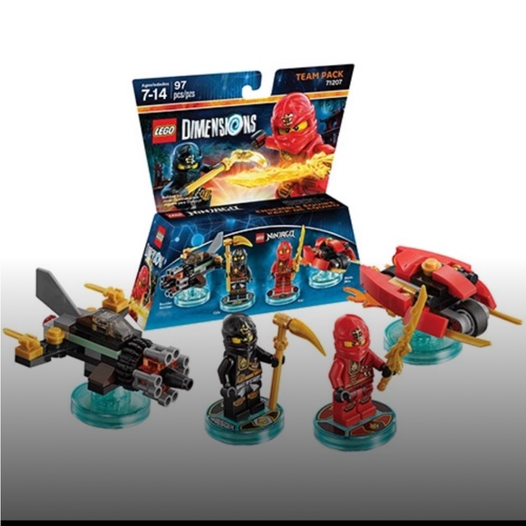NEW! NIB Lego Ninjago 71207 LEGO DIMENSIONS Team Pack - Picture 2 of 7